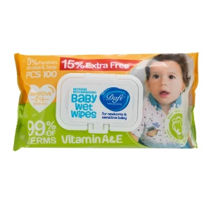 دستمال مرطوب کودک دافی مدل B10